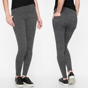 Athleta Metro Herringbone High-Waisted Leggings S/T